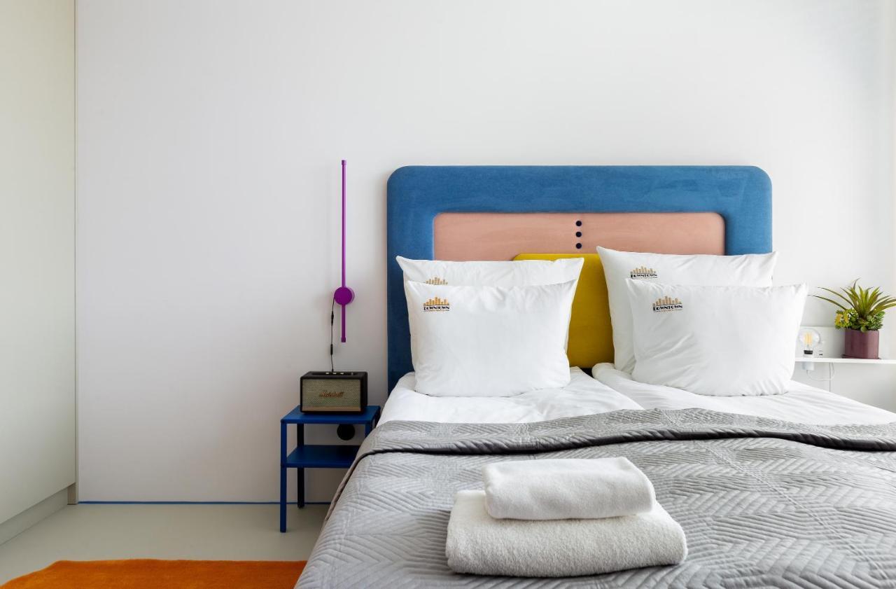 Chlebova - Riverside View Terrace, Free Parking, Gym & Kidsplay By Downtown Apartments 格但斯克 外观 照片