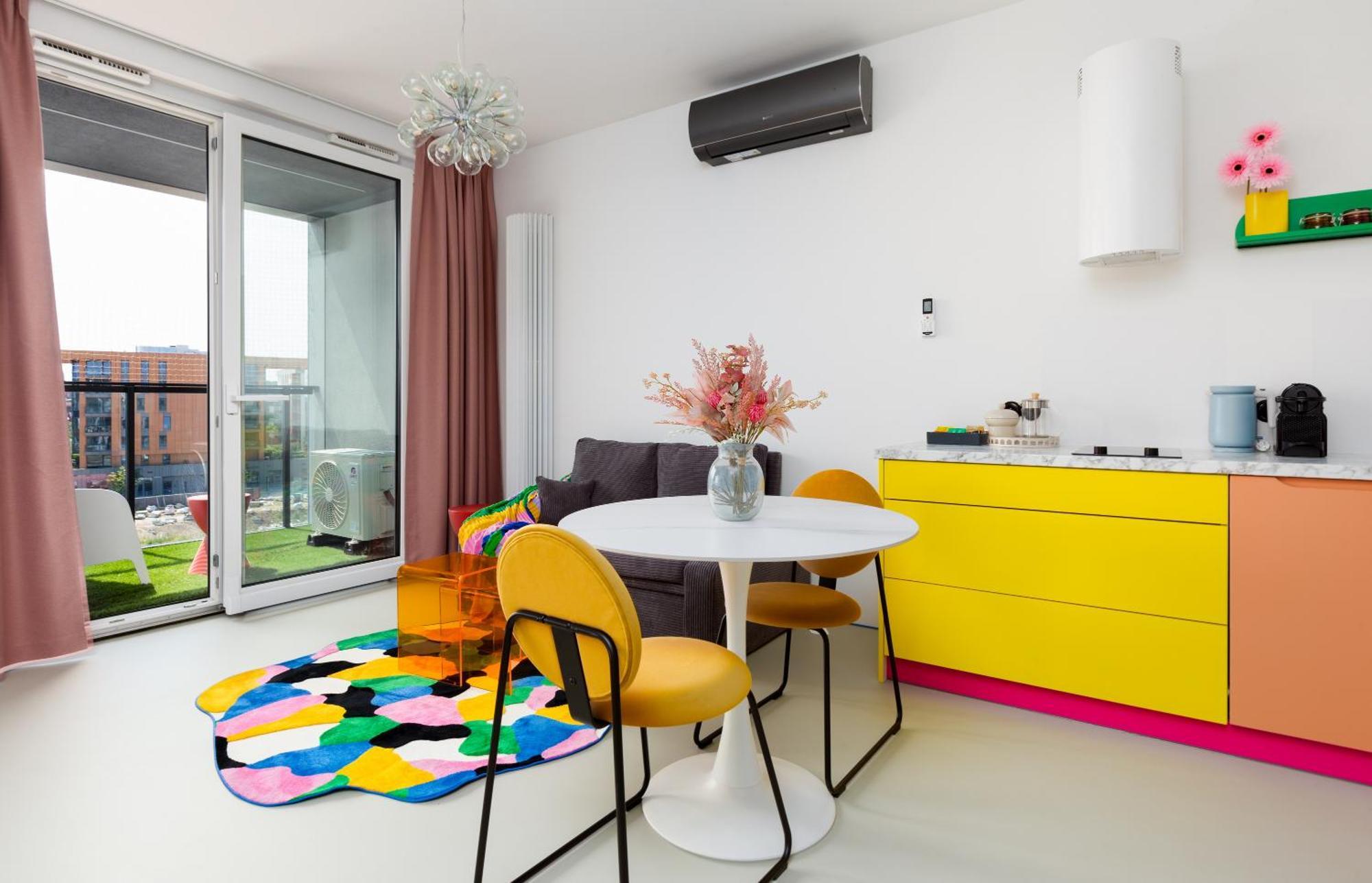 Chlebova - Riverside View Terrace, Free Parking, Gym & Kidsplay By Downtown Apartments 格但斯克 客房 照片