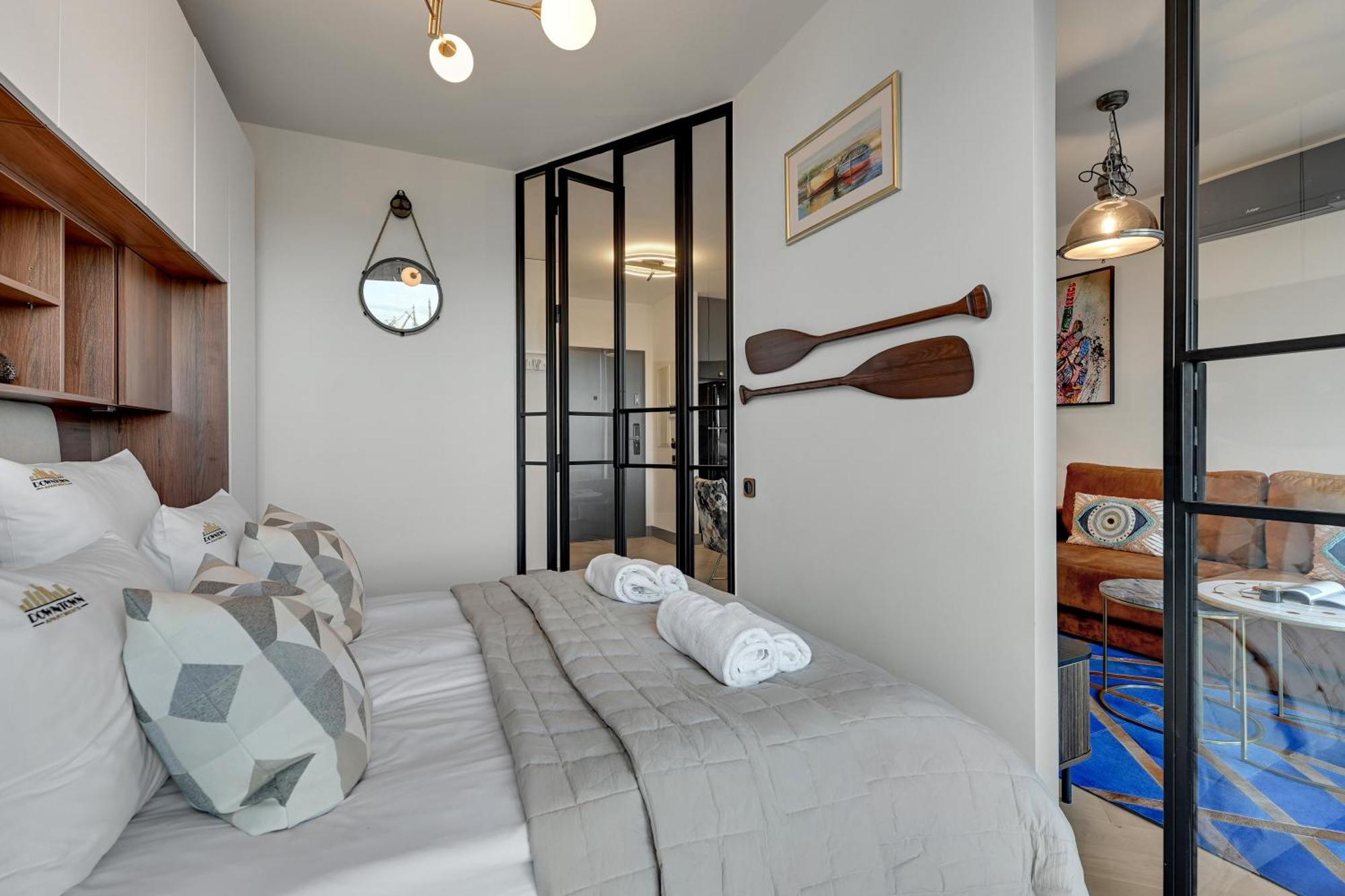 Chlebova - Riverside View Terrace, Free Parking, Gym & Kidsplay By Downtown Apartments 格但斯克 外观 照片